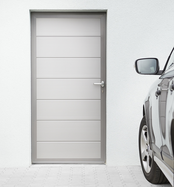 Side doors RAL9006 (white aluminium)